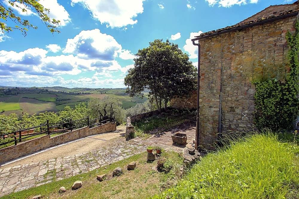 Historisches Landgut im Chianti Classico bei Poggibonsi