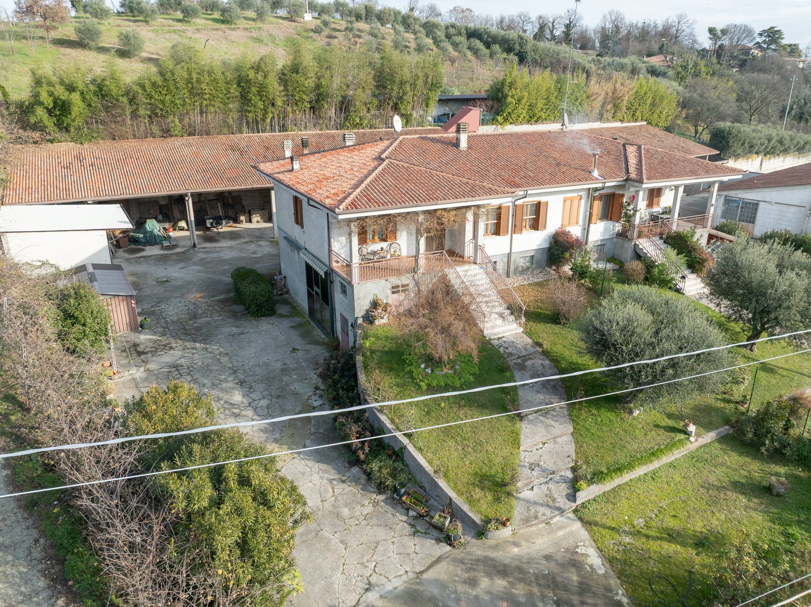 Bifamiliare-Villa mit Garten und Halle in Cavriana (Campagnolo)