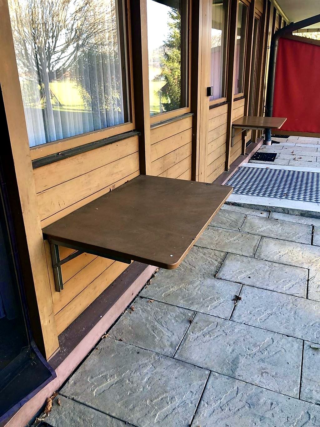 Terrasse des Ferienappartements