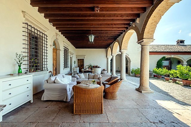 Historische Villa im venezianischen Stil, Verona