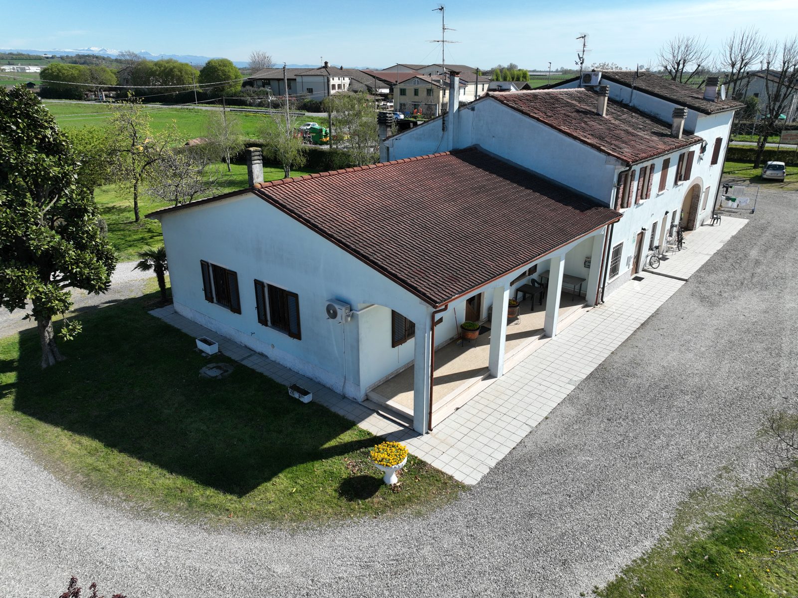 Einstöckige Villa mit Privatgarten in Volta Mantovana