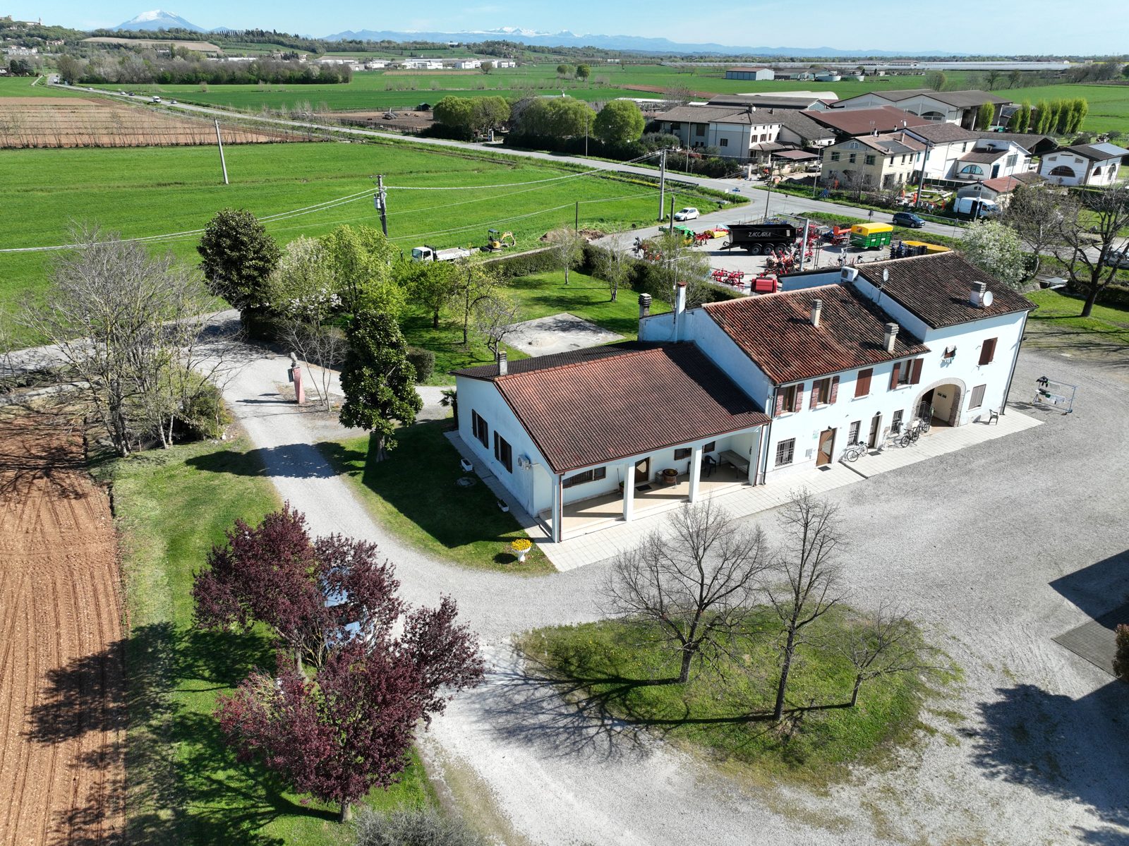Einstöckige Villa mit Privatgarten in Volta Mantovana